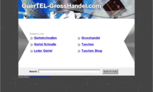 Guertel-grosshandel.com thumbnail