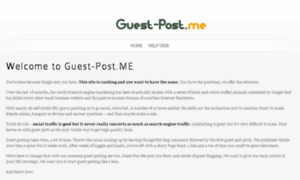 Guest-post.me thumbnail