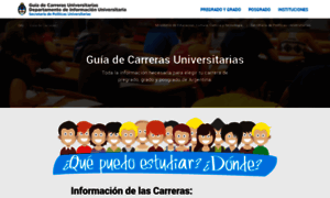 Guiadecarreras.siu.edu.ar thumbnail
