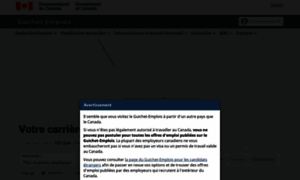Guichetemplois.gc.ca thumbnail