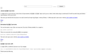 Guid-convert.appspot.com thumbnail