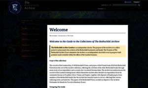 Guide-to-the-archive.rothschildarchive.org thumbnail