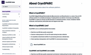 Guide.cryosparc.com thumbnail