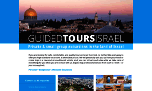 Guidedtoursisrael.com thumbnail