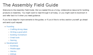 Guides.assembly.com thumbnail
