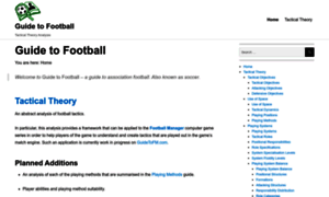 Guidetofootball.com thumbnail