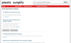 Guidetoplasticsurgery.com thumbnail