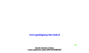 Guidogiusy.fan-club.it thumbnail