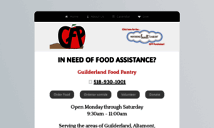 Guilderlandfoodpantry.com thumbnail