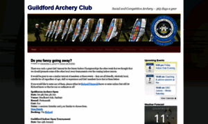 Guildfordarcheryclub.co.uk thumbnail