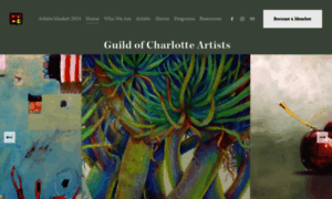 Guildofcharlotteartists.online thumbnail