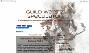 Guildwars2speculator.blogspot.com thumbnail