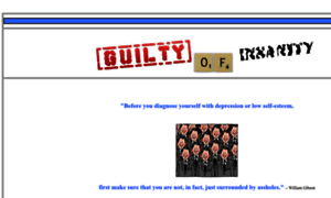 Guiltyofinsanity.com thumbnail