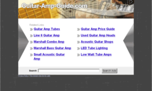 Guitar-amp-guide.com thumbnail