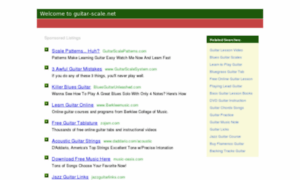 Guitar-scale.net thumbnail
