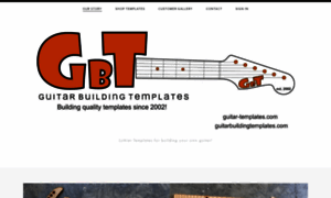 Guitarbuildingtemplates.com thumbnail