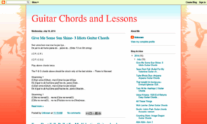 Guitarchordsandlessons.blogspot.com thumbnail