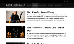 Guitarconnoisseurmagazine.com thumbnail