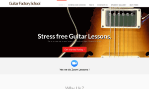 Guitarfactoryschool.com thumbnail