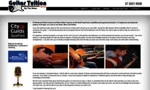 Guitarlessonsgoldcoast.com thumbnail