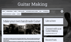 Guitarmaking.co.za thumbnail