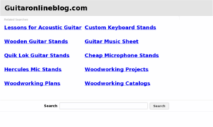 Guitaronlineblog.com thumbnail