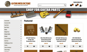 Guitarpartsfactory.us thumbnail
