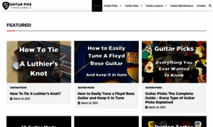 Guitarpickreviews.com thumbnail