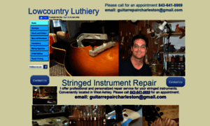 Guitarrepaircharleston.com thumbnail