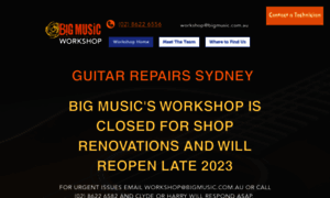 Guitarrepairssydney.com.au thumbnail