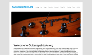 Guitarrepairtools.org thumbnail