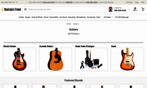 Guitars.musiciansfriend.com thumbnail