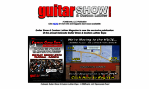 Guitarshowmagazine.com thumbnail
