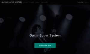 Guitarsupersystem.com thumbnail