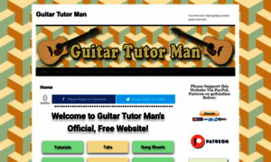 Guitartutorman.com thumbnail
