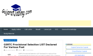 Gujaratjobing.com thumbnail