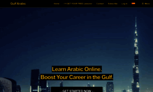 Gulfarabic.com thumbnail