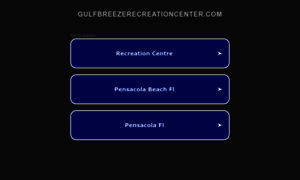 Gulfbreezerecreationcenter.com thumbnail