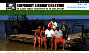 Gulfcoastairboatcharters.com thumbnail