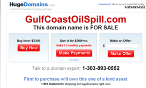 Gulfcoastoilspill.com thumbnail