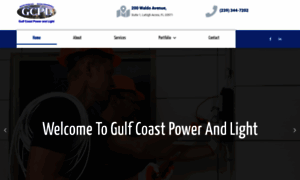 Gulfcoastpowerandlight.com thumbnail
