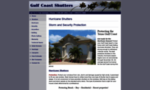 Gulfcoastshutters.com thumbnail