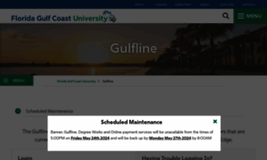 Gulfline.fgcu.edu thumbnail