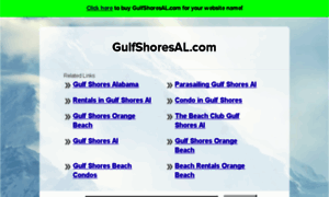Gulfshoresal.com thumbnail