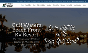 Gulfwatersrvresorttx.com thumbnail