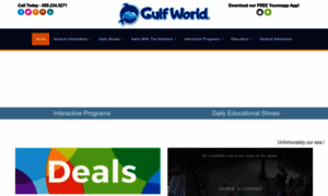 Gulfworldmarinepark.com thumbnail