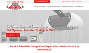 Gullivergaragedoorsvancouver.com thumbnail