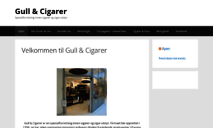 Gullogcigarer.no thumbnail