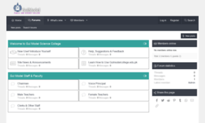 Gulmodelcollege.edu.pk thumbnail