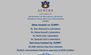 Gump.auburn.edu thumbnail